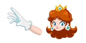 Super Mario Princess Daisy Cursor
