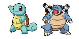 Pokemon Squirtle and Blastoise Curseur