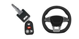 Driver: Key and steering wheel Cursor
