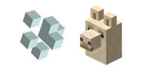 Minecraft Llama Spit and Llama cursor