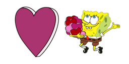 SpongeBob Valentine's Day Cursor
