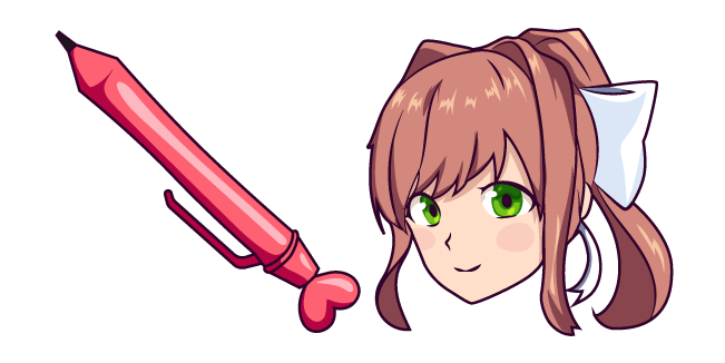 Doki Doki Literature Club! Monika cursor – Custom Cursor