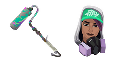 Курсор Fortnite Teknique Skin and Renegade Roller