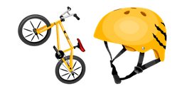 BMX and Helmet Curseur