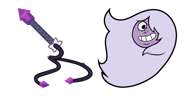Steven Universe Amethyst and Whip курсор