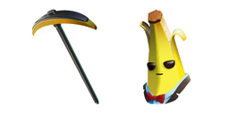 Fortnite Agent Peely Skin Bananaxe Pickaxe Curseur