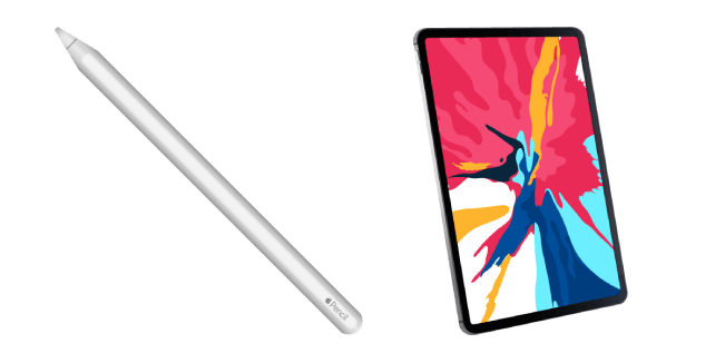 Apple Pencil and iPad Pro курсор