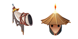 Курсор Fortnite Terns Skin and Hollow Horn Back Bling
