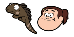 Gravity Falls Grenda Grendinator Cursor