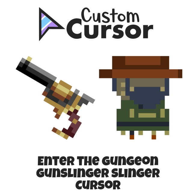 Enter the Gungeon Gunslinger Slinger cursor Custom Cursor