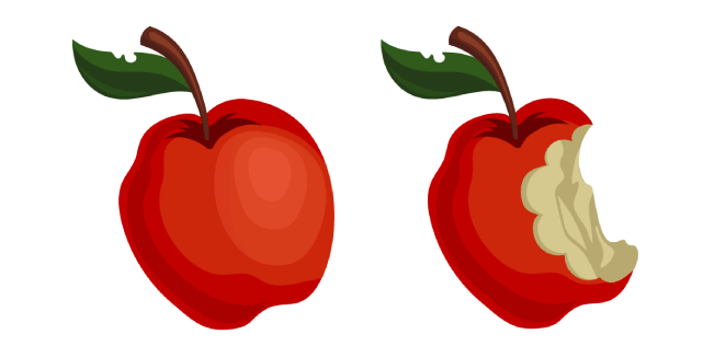 Red Apple Cursor