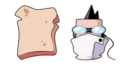 Invader Zim Professor Membrane Cursor