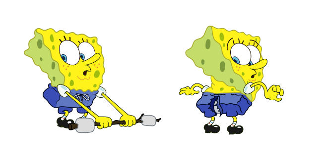 SpongeBob Ripped Pants курсор