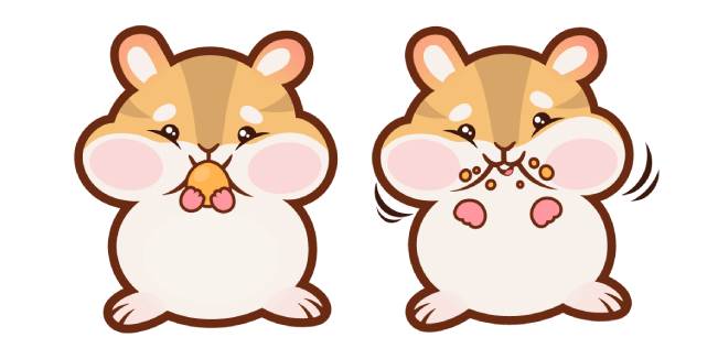 Cute Hamster курсор