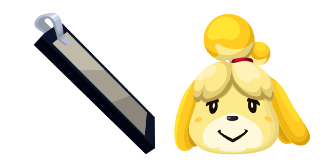 Animal Crossing Isabelle курсор