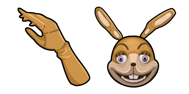 Five Nights at Freddy's Glitchtrap cursor – Custom Cursor