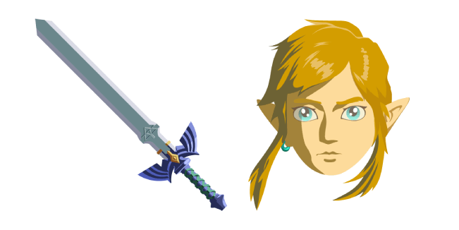 The Legend of Zelda Link Master Sword Cursor