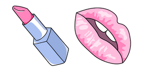 VSCO Girl Lipstick and Lips Curseur