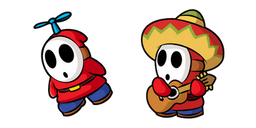 Super Mario Fly Guy and Sombrero Guy Curseur