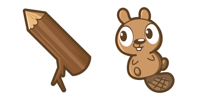 Cute Beaver Cursor