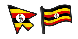 Uganda Flag Cursor