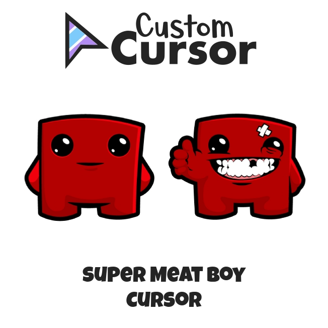 Super Meat Boy cursor – Custom Cursor