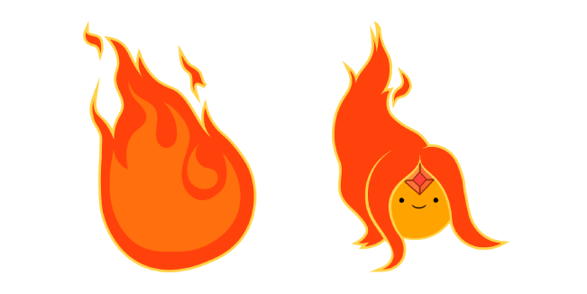 Adventure Time Flame Princess Cursor