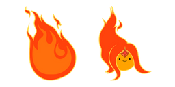 Adventure Time Flame Princess cursor