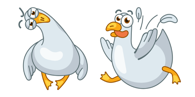 Funny Seagull Cursor