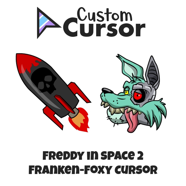 FNaF Nightmare Foxy Cursor - Sweezy Custom Cursors