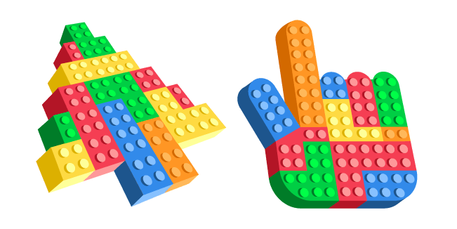 LEGO Кубики курсор