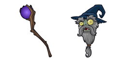 Plants vs. Zombies Wizard Zombie Cursor