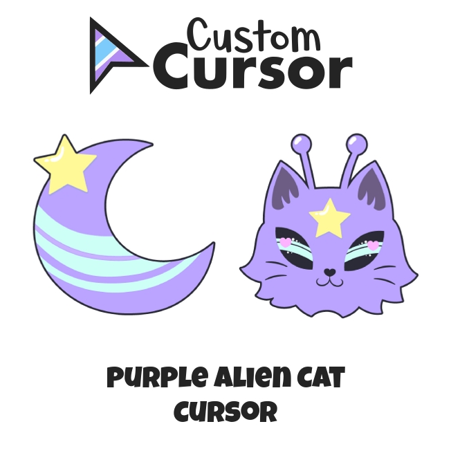 Кот курсор. Custom cursor коты. Фиолетовый кот инопланетянин. Purple cursor. Custom cursor Cosmic.