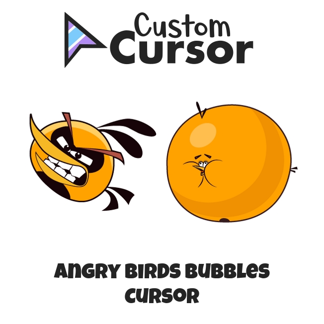 Angry Birds Bubbles Animated Cursor - Games Cursors - Sweezu