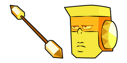 Steven Universe Topaz Pugil Mace Cursor