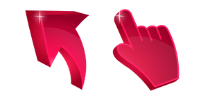 Ruby Red 3D cursor