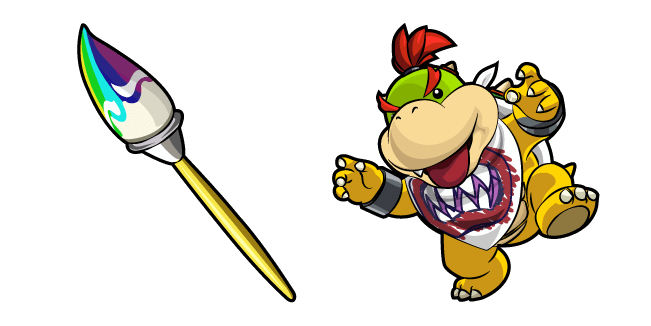 paper mario bowser jr