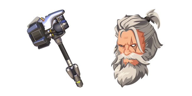 Overwatch 2 Reinhardt Rocket Hammer Cursor