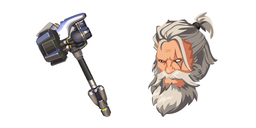 Overwatch 2 Reinhardt Rocket Hammer Cursor