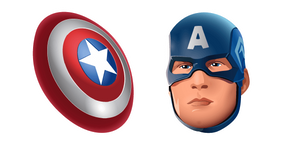 Fortnite Captain America Skin Proto-Adamantium Shield cursor