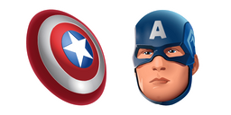 Fortnite Captain America Skin Proto-Adamantium Shield Cursor