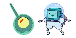 Adventure Time Olive and Astronaut BMO Curseur
