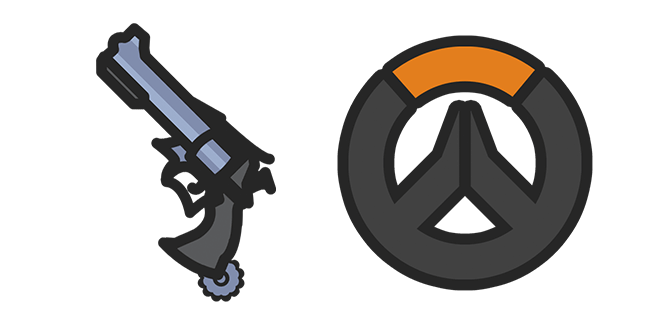 Overwatch McCree's Peacekeeper Revolver Cursor