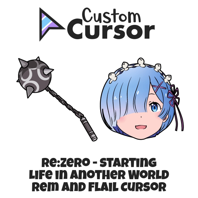 Custom Cursor on X: Rem is an Oni and one of the twin maids from Re:Zero −  Starting Life in Another World. Rem. Find her in Re:Zero − Starting Life in  Another