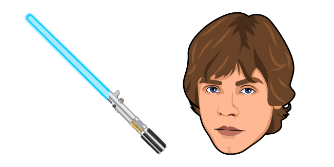 Star Wars Luke Skywalker Lightsaber Cursor