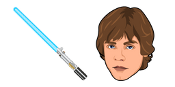 Star Wars Luke Skywalker Lightsaber Curseur