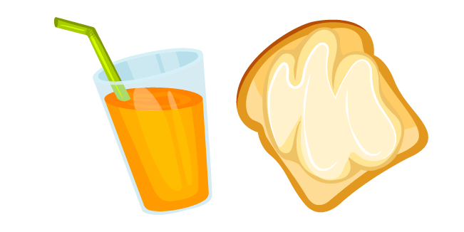 Butter Toast and Juice курсор