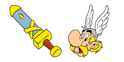 Asterix with a Sword Cursor