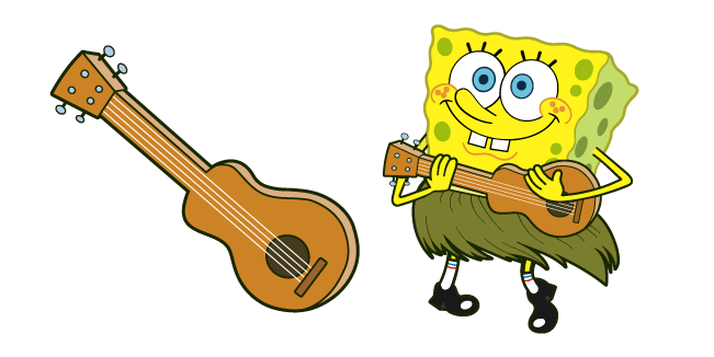 SpongeBob and Ukulele курсор
