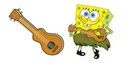 SpongeBob and Ukulele Cursor